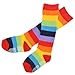 Angelina Novelty Assorted KNEE HIGH Women's Kids Girls Socks