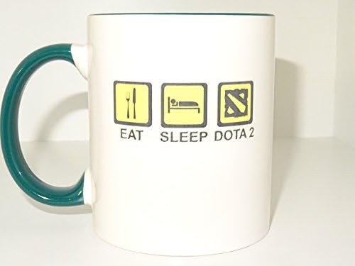 Eat sleep dota 2 Mug, Coffee Cup Funny Mug tea Birthday Gift for Him Unique