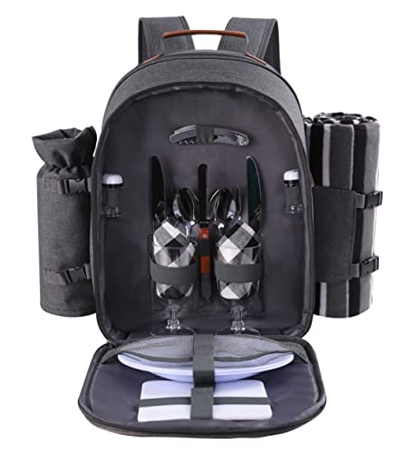 Apollo Walker Picnic Backpack Set for 2 Person with