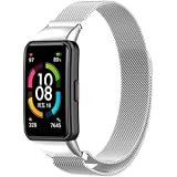 SenMore 10er-Set Ersatzarmbänder Für Huawei Band 6 & Honor Band 6 – Bunte Silikonbänder Zum Wechseln
