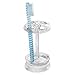 iDesign Franklin Plastic Toothbrush Holder Stand for Bathroom, Vanity Countertops in Master, Guest, and Kids' Bathrooms, 2.75