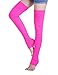 Long Leg Warmer, V28 Women Men 80s Eighty's Ribbed Knit Dance Sports Leg Warmers
