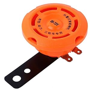 Bike Horn Bell, Waterproof Smart Electronic Horn Ring Bell for Electric Bike 36V/48V/60V/72V Bicycle Accessory…