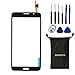 sunways Touch Glass Lens Screen Replacement for Samsung Galaxy Mega 2 SM-G750 G750F G750A G750H with Device Opening Tools(Black)