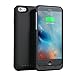 COOLEAD® Maxnon [MFi Apple Certified] Ultra Slim Extended Battery Case for iPhone 6/ iPhone 6s (4.7 inch) with 3200mAh Capacity - Black