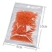 YUEKUI Multicolor Glass Seed Beads,Size 2 mm Silver Lined Pony Beads Tiny Spacer Beads About 16000pcs 20 Colors with 10 m Elastic Crystal String Cord
