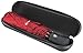 Vumos Travel Umbrella with Waterproof Case - Small and Compact for Backpack or Purse. Great Umbrella for Women, Men or Kids. (Auto-Red)
