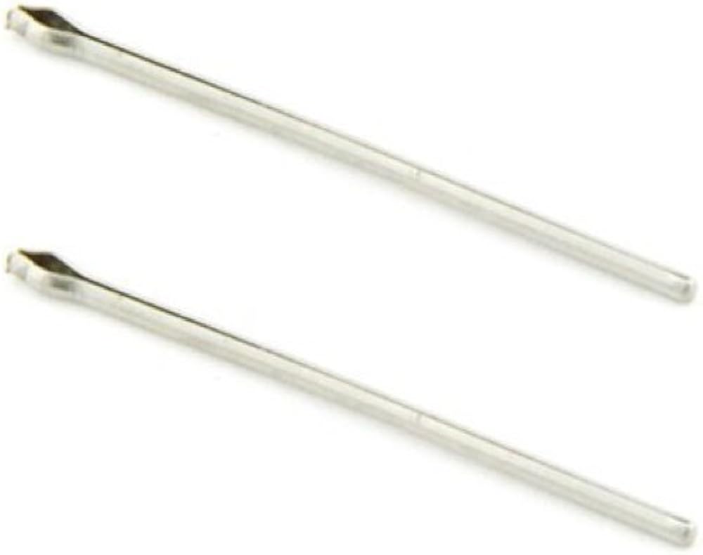 2 goupille,Tige,Fixation maillon de Bracelet de Montre Metal, Ø 0,8 mm/ 18 mm Amazon.fr Montres
