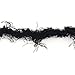 JubileeYarn Baby Bear Yarn - Chunky Weight Polyester Fur - 100g/Skein - Pitch Black - 2 Skeins