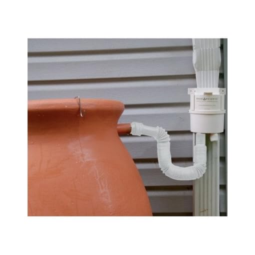 Basic Downspout Diverter Kit Rain Barrel Accessory irrigation supplies