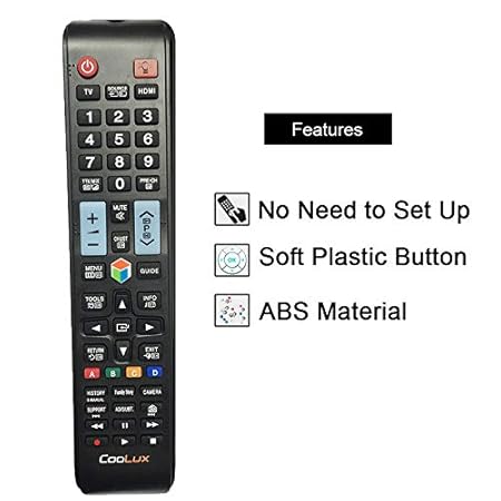 Coolux BN59-01178W Replaced Remote Fit for Samsung Smart TVs