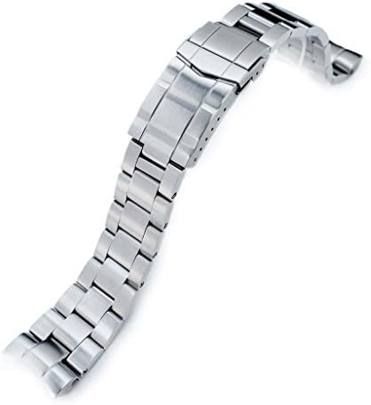 22mm Super Oyster 316L Stainless Steel Watch Band for Orient Mako II & Ray II, Submariner Clasp