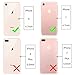 Fingic for iPhone 7 Case/iPhone 8 Case Rose Gold Marble Design Shiny Glitter Bumper Hybrid Hard PC Soft Rubber Silicone Cover Anti-Scratch Shockproof Protective Case for Apple iPhone 7/ iPhone 8 4.7