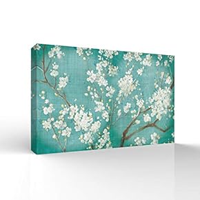 Wall26-Canvas Wall Art-Classcial Flower and Bird Painting-Giclee Painting Wall Art for Bedroom Living Room Home Decoration - 12x18 inches