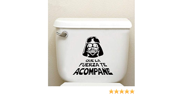 Pegatina de pared de vinilo de Star Wars Cita en español Que ...