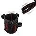 KEMIMOTO Bike Cup Holder, Bike Water Bottle Holder Bicycle Handlebar Drink Holder with Mesh Pockets Phone Bag for Cruiser Bike Scooter Wheelchair 2 Pack