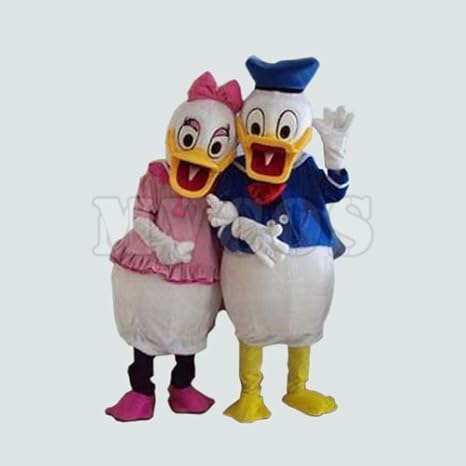 Amazon Mvcos ドナルドダック Donald Duck きぐるみ 本格的着ぐるみ ゼンタイ コスプレ コスチューム 子供用 大人用 165cm 170cm キッズコスチューム おもちゃ
