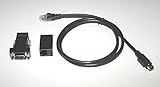 6ft VISCA PTZ Extendable Camera Control Cable Sony EVI/BRC/SRG Series RS232 with Coupler