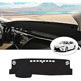 Black Felt Dash Mat For Toyota Corolla Cross 2022-2024 – Non-Slip Sun Cover, Reduces Glare