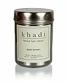 Khadi Natural Herbal Hair Color Dark Brown Latest International Packaging (150 g)