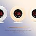 Wake-Up Light Sunrise Alarm Clock Radio with Sunrise Sunset Simulation, Dual Alarm, 4.2 Bluetooth Speaker, 3 Natural Sounds, AM/FM Radio, Snooze Function and Bedside Lamp