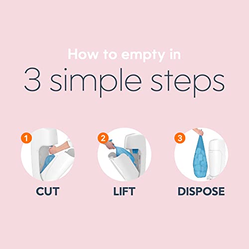 Diaper Genie Complete Diaper Pail (Pink) with Antimicrobial Odor