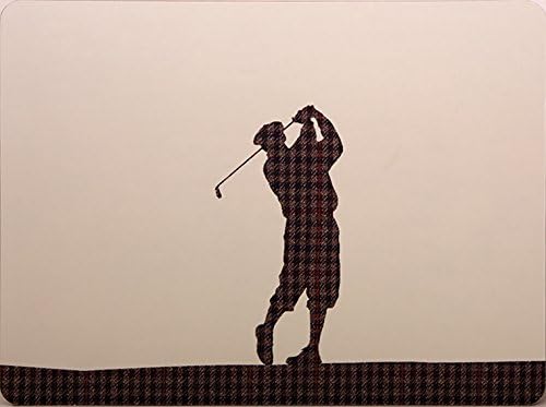 Andrew S Living Rooms Melamin Tischset Kork Golfer Karo 1 Stk Amazon De Kuche Haushalt