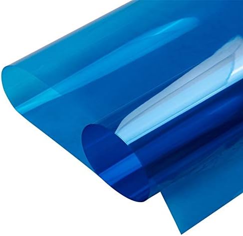 Romantic Night 99 car Window film Auto Car Blue Decorative Solar Tint Film DIY Design Self Adhesive Sticker Decals Home Office Building Window Foils 152x30cm ### (Size : 152x30cm)