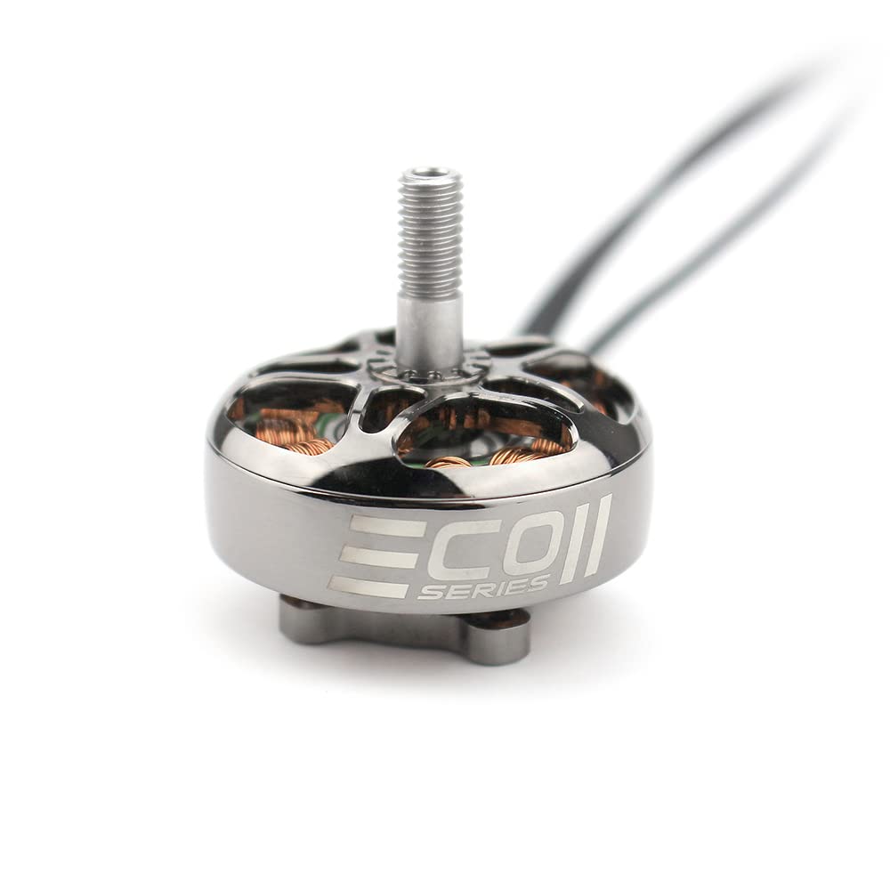 EMAX ECOII 2807 1300KV 3-6S/ 1700KV 3-4S Brushless Motor for RC FPV Racing Quadcopter Drone (1300KV, 1Piece)