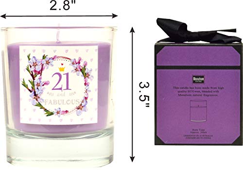 MEANT2TOBE 21ST BIRTHDAY GIFTS FOR WOMEN – TUMBLER SET FOR HER, PURPLE – TURNING 21 YEAR OLD GIFT IDEAS