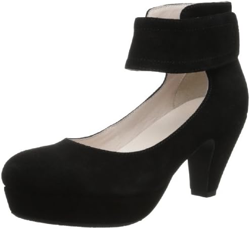 Sacha London Women's Vera Platform Pump, Black Cow Suede