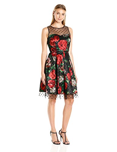 chinese dress ladies Sandra Darren Women's Elbow Sleeve Lace Dress, Black, 8 at Amazon Women's  Clothing store