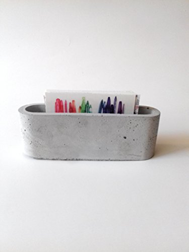 Concrete Cement Business Card Holder