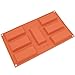 Freshware 7-Cavity Silicone Financier, Candy, Cookie and Soap Mold