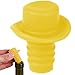 Set of 4 Silicone Bottle Stoppers - Champagne and Beverage Bottle Stoppers-Superior Build, Universal Fit-Easy to Use-BPA Free