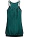Workout Shirts for Women, BlevonH Ladies Sleeveless Scoop Neck Spaghetti Strap Banded Hem Knitted Cute Athletic Tank Tops Green M