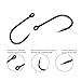 Box 500pcs 10 Fishhooks 10 different sizes fish hooks fishing barbed