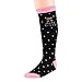 Deer Mum Girl's Cute Princess Knee High Socks (S(3Y-6Y), set 6)