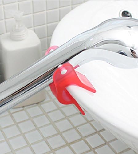 Easy Mount Shower Head Holder No Installation Required Easily Sliding Bathroom Handheld Silicon Stick On Everywhere (Green)