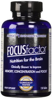 FOCUSfactor Dietary Supplement 300 Tablets, America's #1 Selling Brain Supplement, Supports and Maintains Memory, Concentration, and Focus. FOCUSfactor Dietary Supplement 300 Tablets, America's #1 Selling Brain Supplement, Supports and Maintains Memory, Concentration, and Focus.