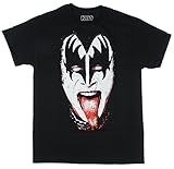 KISS Gene Simmons Licensed Graphic T-Shirt