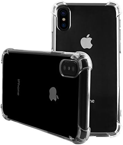 Iphone X Shockproof, Hybrid and Crystal Clear case with DROP PROTECTION