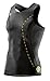 SKINS Men's DNAmic Men's Compression Sleeveless Top, black, Large