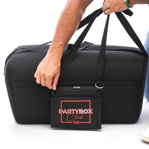 Bolsa Case Bag Capa Bisbel Compatível com Jbl Partybox Club 120 Espumada Premium