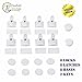 Baby and Child Safety Cabinet Locks Magnetic No Tools Or Screws Needed (8 Locks+2 Keys+8 Key Bases) Easy Installation & Completely Secure.