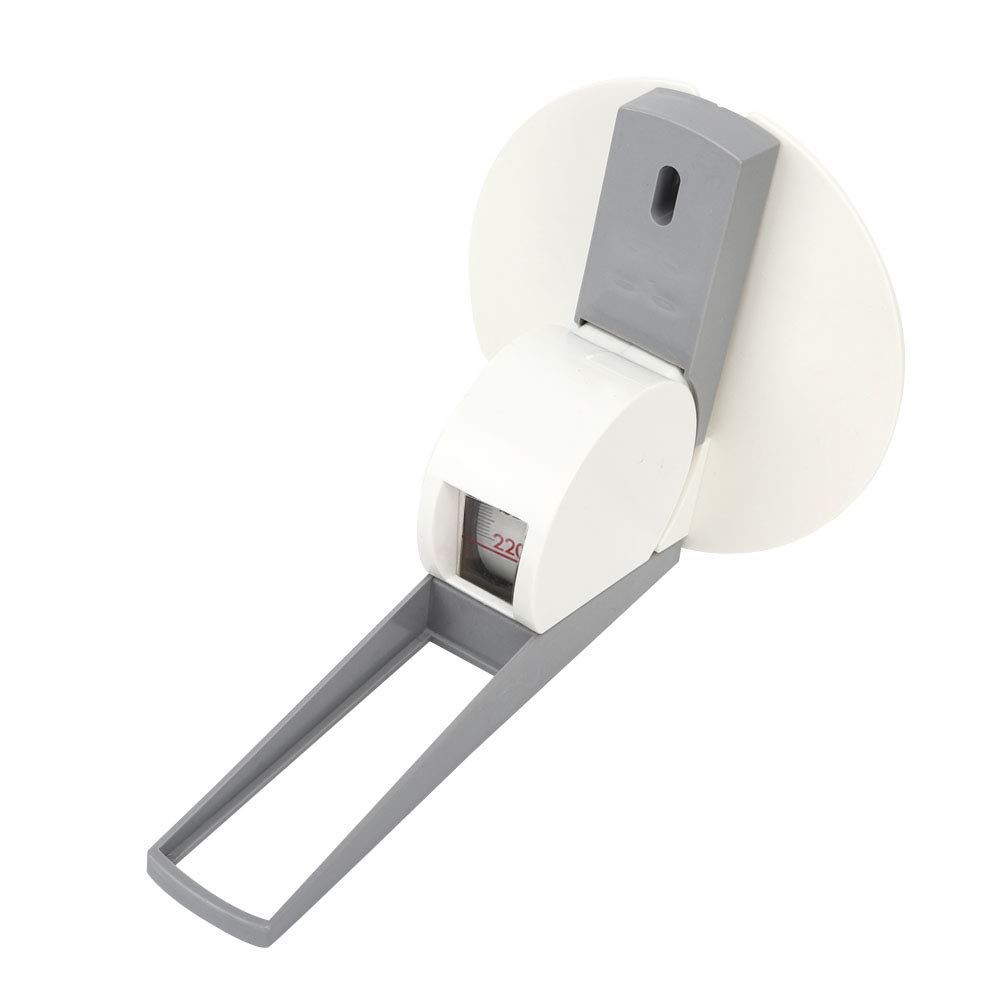 PUSOKEI 2M Stadiometer, Wall Mounted Height Meter Growth Ruler, Telescopic Height Ruler, Height Measuring Measurement Tape, with Foot Pedal, for children and adults