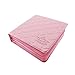 PUEEN 40 Slots Nail Art Stamping Plates Holder Case Plate Organizer in Soft Pink Peach-BH000531