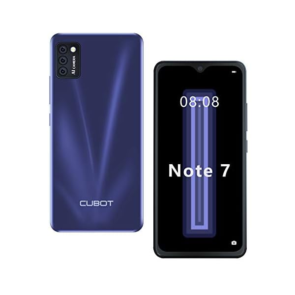 Tripla-Fotocamera-CUBOT-NOTE-7-Smartphone-55-Pollici-Waterdrop-3100mAh-Android-10-16GB-ROM-Face-ID-Dual-SIM-GPS-4G-Cellulare-Blu