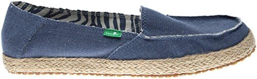 Sanuk Women's Fiona Flat, Slate Blue, 11 M US