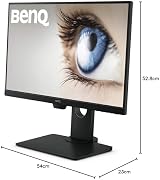 BenQ GW2480T 24 Inch Full HD IPS Monitor Eye Care HDMI Height Adjustable view 8